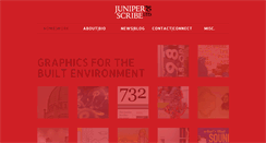 Desktop Screenshot of juniperandscribe.com